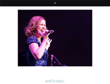 Tablet Screenshot of anitahall.com